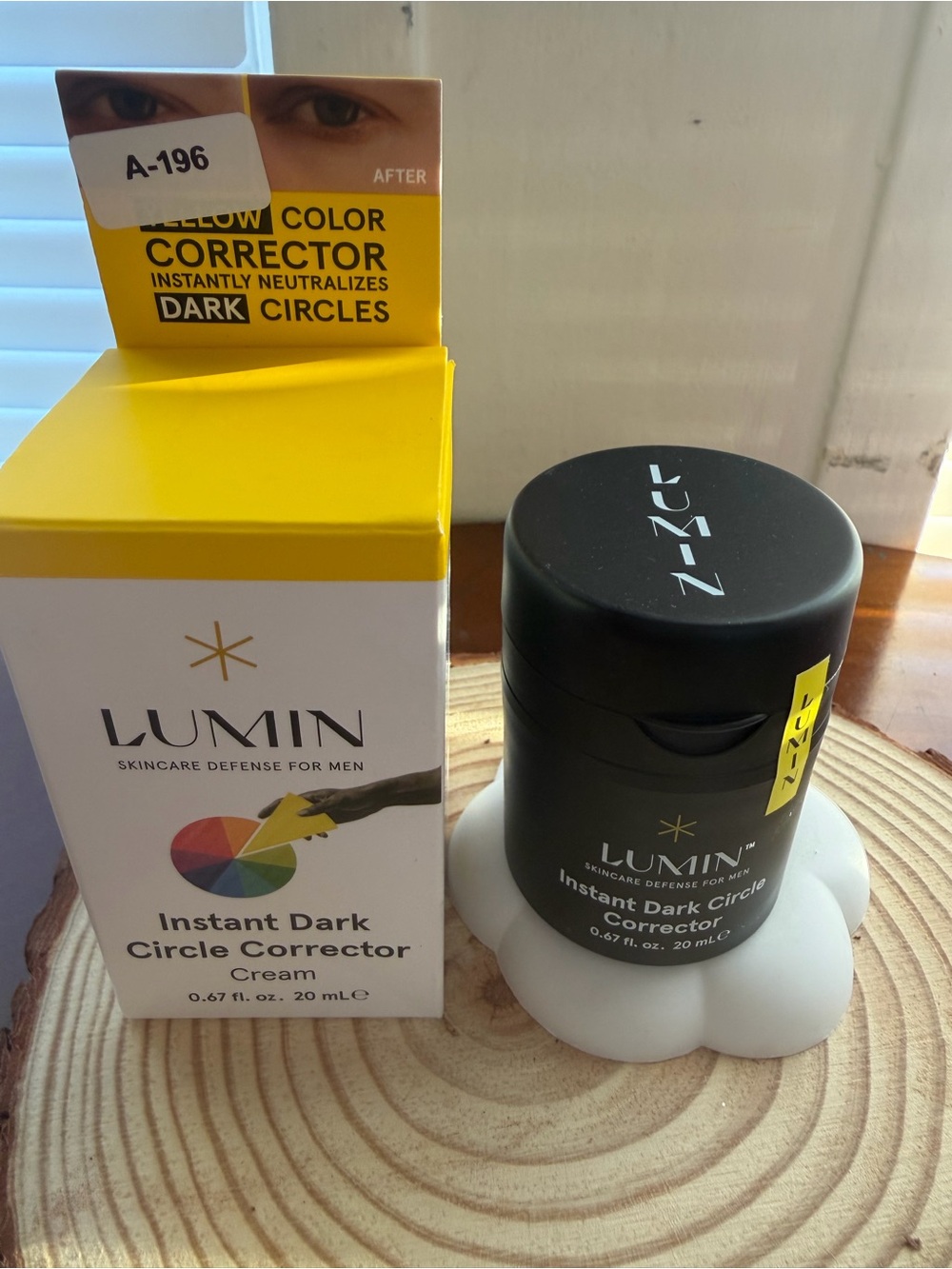 Lumin Instant Dark Circle Corrector Cream - Yellow